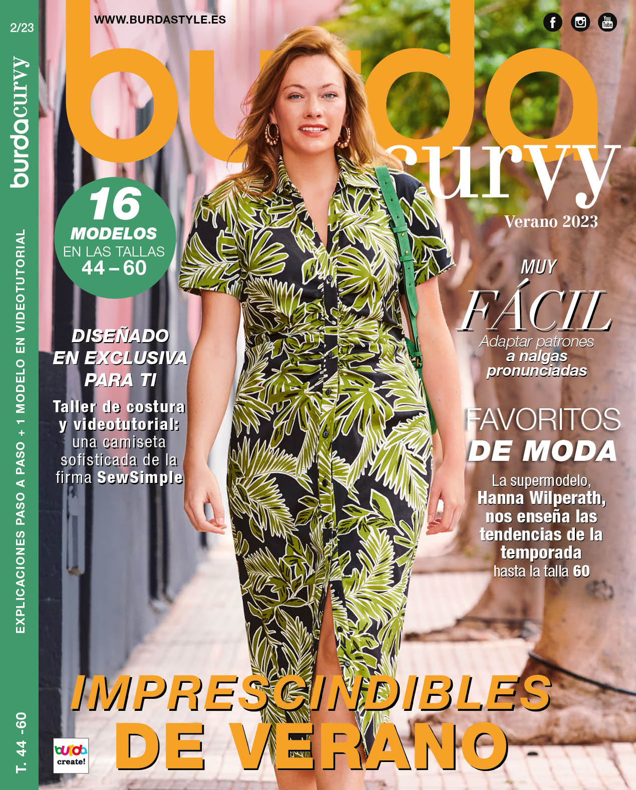 Verano 2023: &iexcl;el nuevo n&uacute;mero de burda curvy!