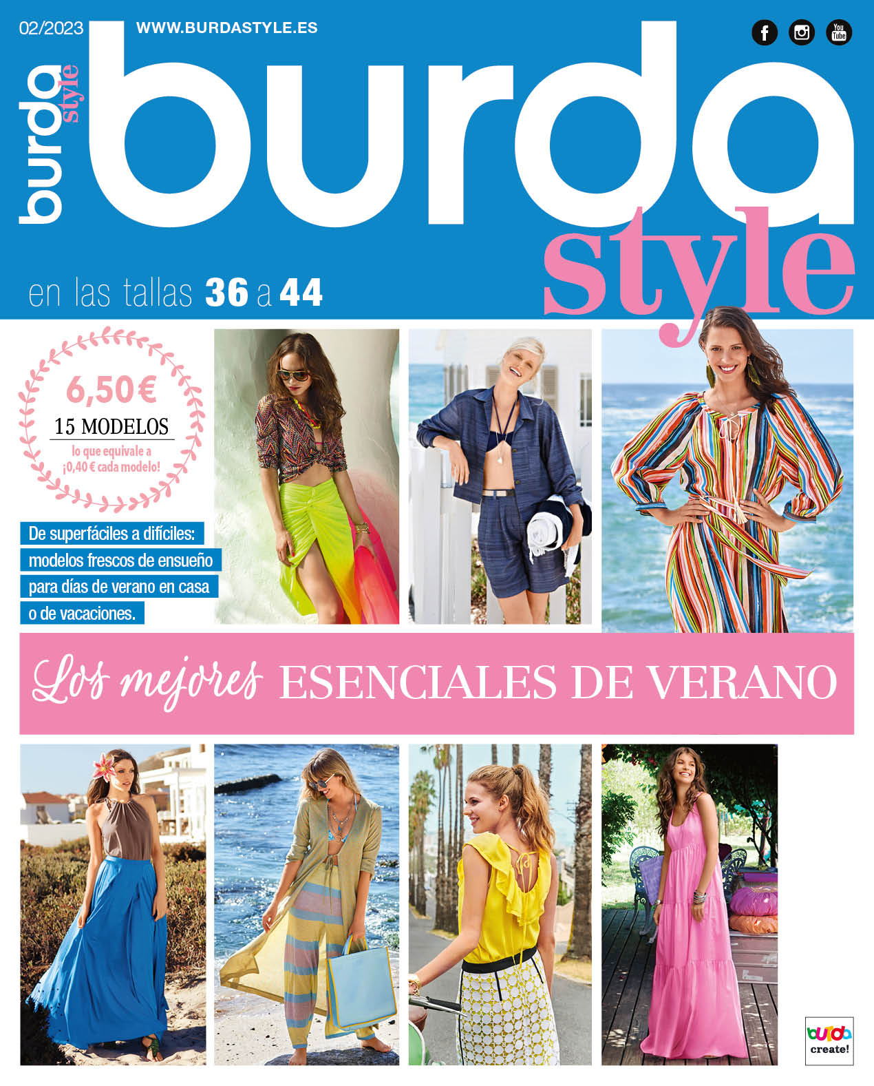 Abril 2023: &iexcl;el nuevo n&uacute;mero de burda best of!