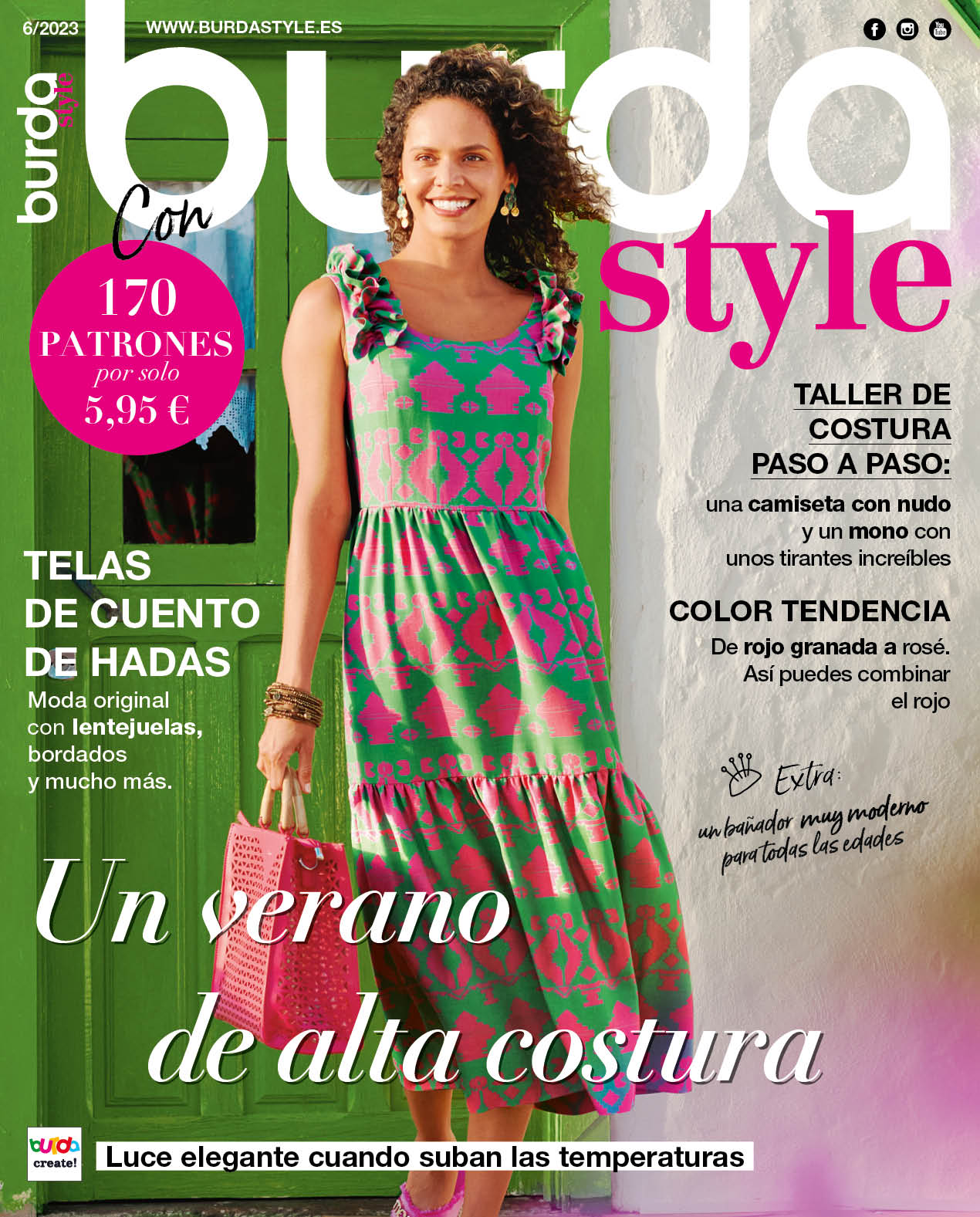 Junio 2023: &iexcl;el nuevo n&uacute;mero de burda style!