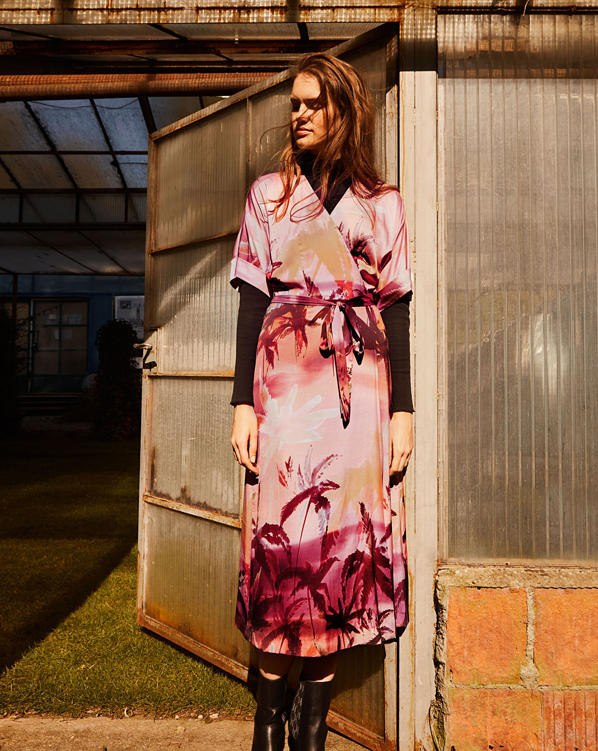 Vestido en viscosa #116 | burda style 02/23