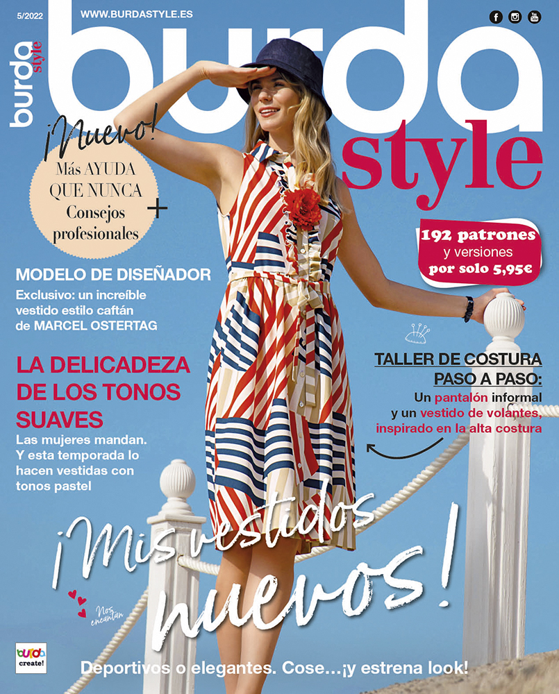  Mayo de 2022: &iexcl;el nuevo n&uacute;mero de burda style! 