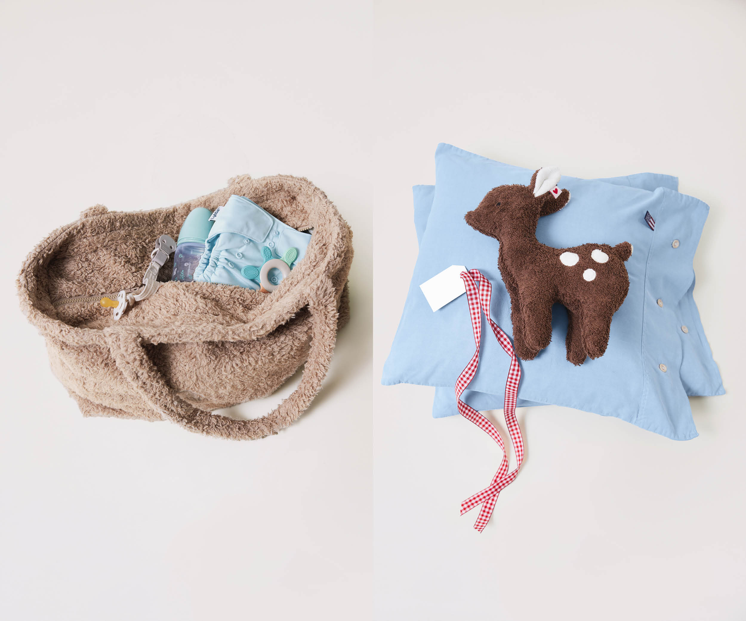 Accesorios: bolso cambiador y peluche cervatillo Accesorios: bolso cambiador y peluche cervatillo