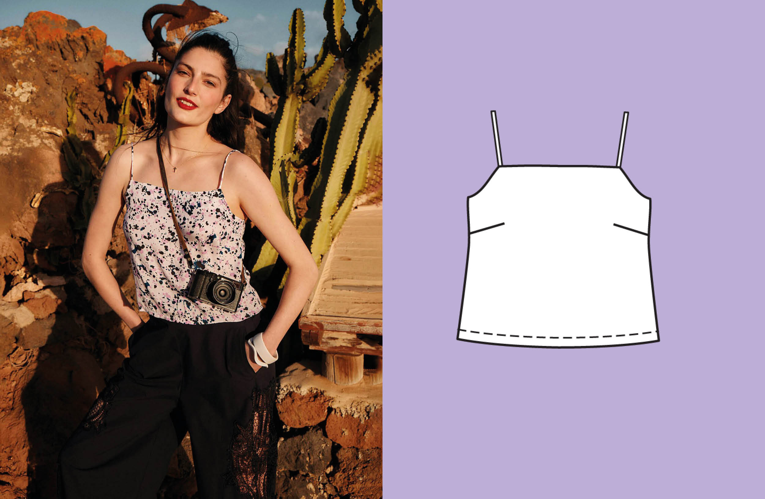 Top de viscosa #103 | burda style 07/25 | En PDF Top de viscosa #103 | burda style 07/25 | En PDF