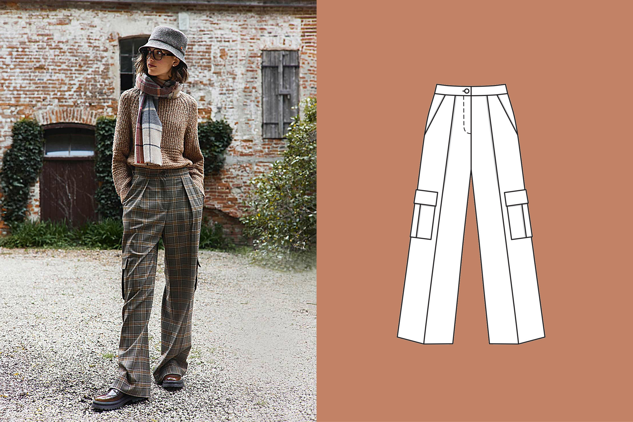 Pantalón de poliéster #114 | burda style 09/25 Pantalón de poliéster #114 | burda style 09/25